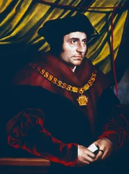 Thomas More, engelsk statsman, lärd och helgon, c1527