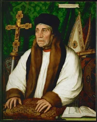 William Warham, ärkebiskop av Canterbury...