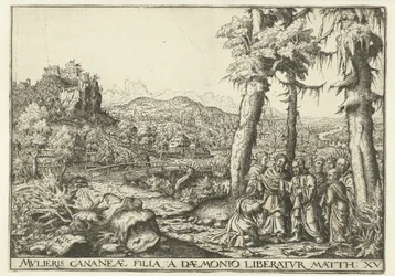 Landskap med Kristus och kvinnan från Kanaan