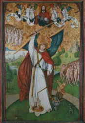 Ärkeängeln Michael väger själar