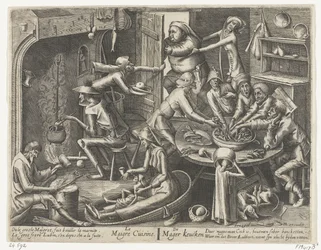 Det magra köket Le Maigre Cuisine / The Skinny Keucken (titel på objekt)