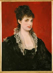 Anna von Waldberg ... (målning på trä)