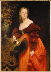Karoline Gomperz, född Bettelheim (målning på duk)