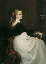 Porträtt av Eugenie Scheuffelen