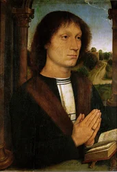 Benetto di Tommaso Portinari (olja på trä)