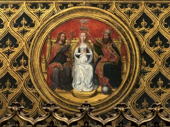 Detalj av relikvieren av Saint Ursula
