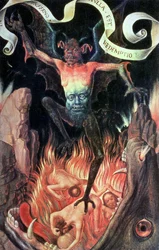 Helvetet, höger panel från Triptyken över jordisk fåfänga och gudomlig frälsning, omkring 1485