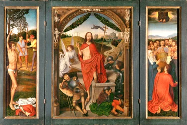 Triptyk av uppståndelsen ...