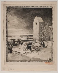 Högt på en gren. VI. Kyrkogården