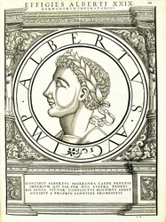 Albert I, illustration från 