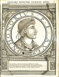 Honorius, illustration från 