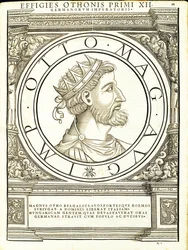 Otho I Magnus, illustration från 