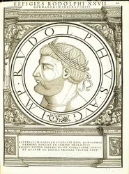 Rodolphus, illustration från "De romerska kejsarna i hela öst och väst"