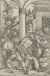 The Flagellation, från The Life of Christ, ca. 1511-12.