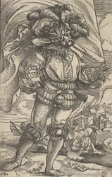 Fanbäraren, ca. 1515.