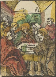 Bröllopet i Cana, från Das Plenarium, 1517.