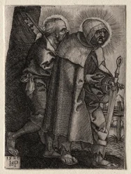 Kristus och apostlarna: St. Peter och St. Paul