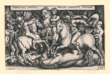 Hercules slåss mot trojanerna