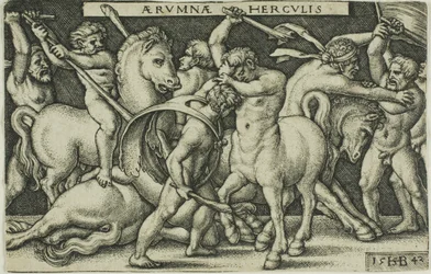 Hercules and the Centaurs, från Labours of Hercules