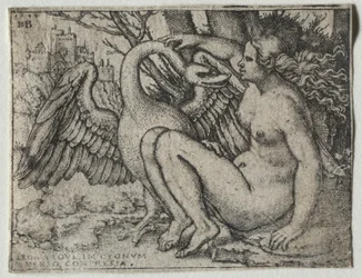 Leda och svanen, 1548.