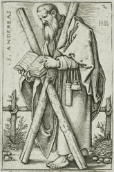 St Andrew, plåt 2 från De tolv apostlarna