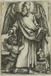St. Matteus, från De fyra evangelisterna