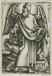 St. Matteus, från De fyra evangelisterna
