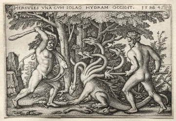 The Labors of Hercules: Hercules Killing the Lernean Hydra, 1545.