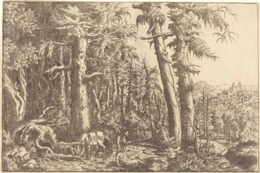 Den barmhärtige samariten, ca. 1558.