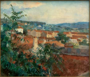 Landskap nära St Tropez