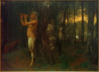 Skymning i skogen