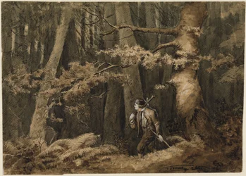 Jägaren i skogen