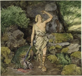 Siegfried med den dödade draken