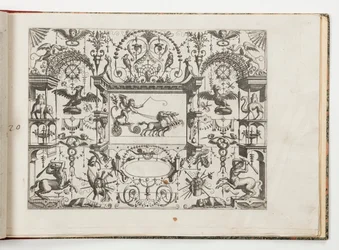 Tallrik 20, från Grotteßco på olika sätt (Various Grotesques)