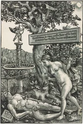 Pyramus och Thisbe, ca. 1510