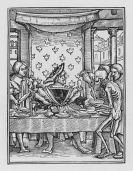 Holbeins Dödsdans: Kungen