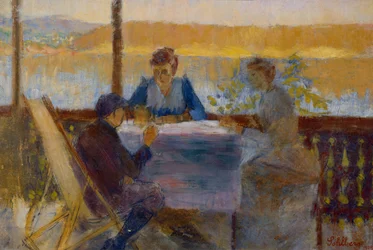 Från verandan, Langøen