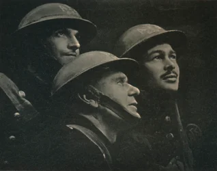 Ett spänt ögonblick, 1942.
