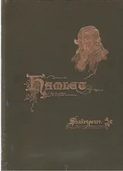 Framsida omslagskortdesign, illustration från Hamlet