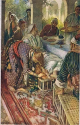 The Woman with the Box of Ointment, illustration från 