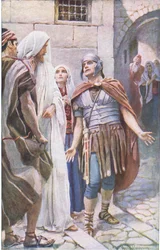 Centurionen, illustration från Harold Copping Pictures: The Crown Series, ca 1920-talet