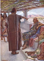 Du är mannen, illustration från Pictures That Teach The Crown Series, 1920