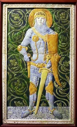 Gideon, Della Robbia Pottery, ca 1900 (keramik)