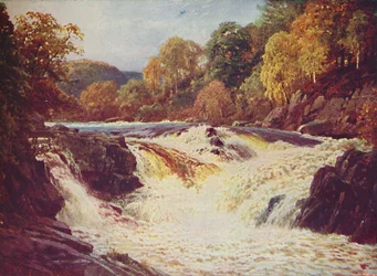 En bergsbäck, 1910