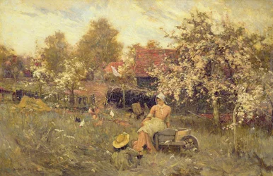 I fruktträdgården