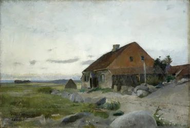 Från Kvalbein (olja på duk)