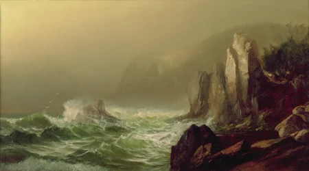 Grand Manan Island (olja på duk)