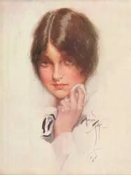En studie, c1914, 1914