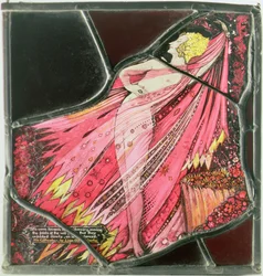 Genèvefönstret föreställer en karaktär från 