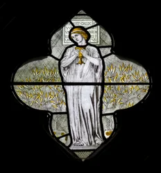 Minley, St Andrew, James Powell & Sons, Harry Ellis Wooldridge, välgörenhet, 1870